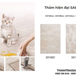 Thảm mỹ thuật hiện đại SARRIA