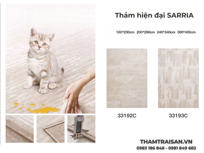 Thảm mỹ thuật hiện đại SARRIA