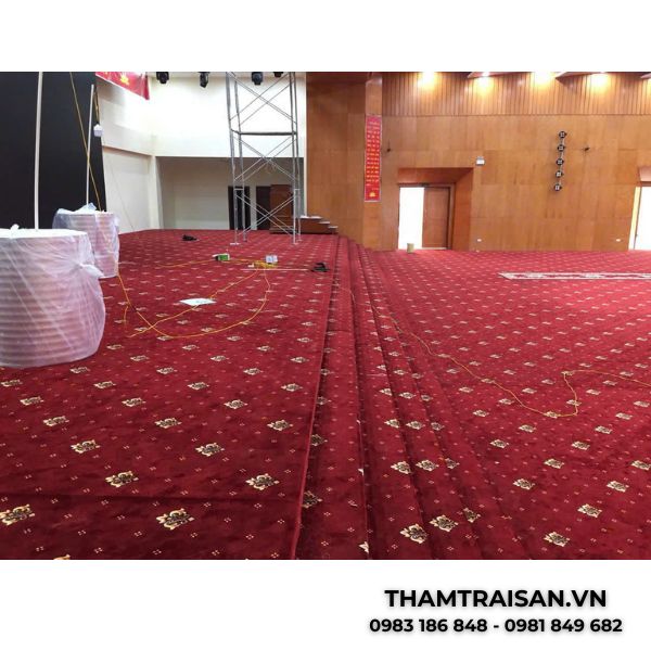 Thi công thảm khách sạn VI004