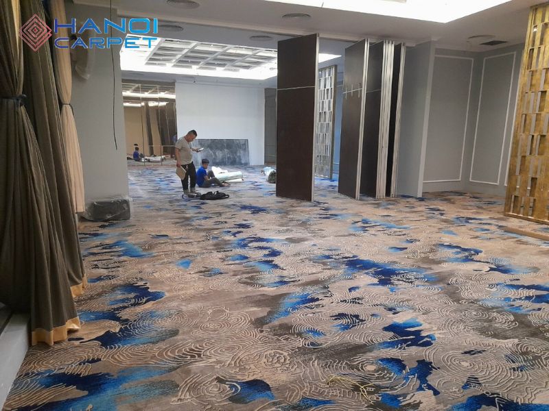 Thảm trải phòng sự kiện cho khách sạn