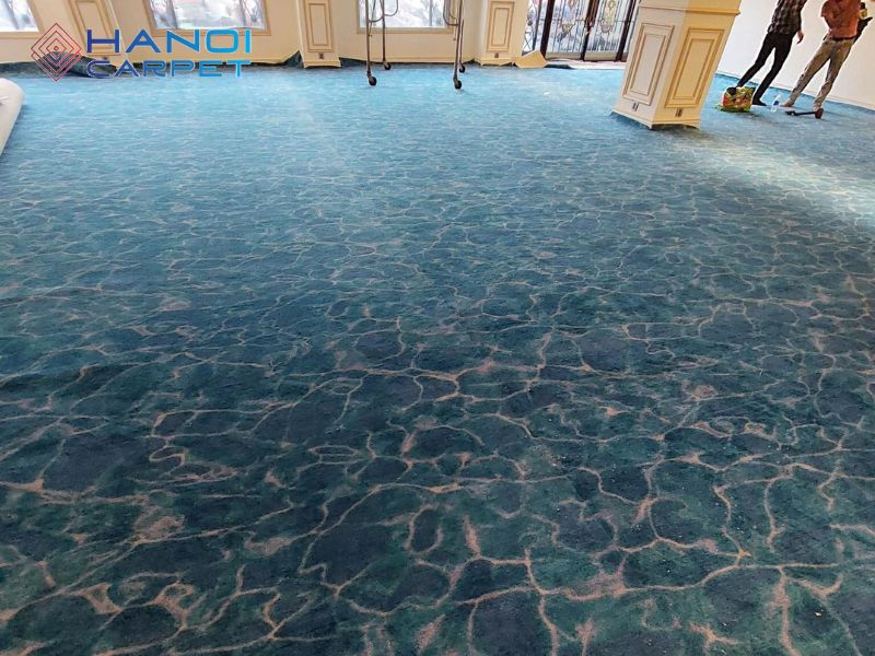Mẫu thảm hiệu ứng nước cho hội trường