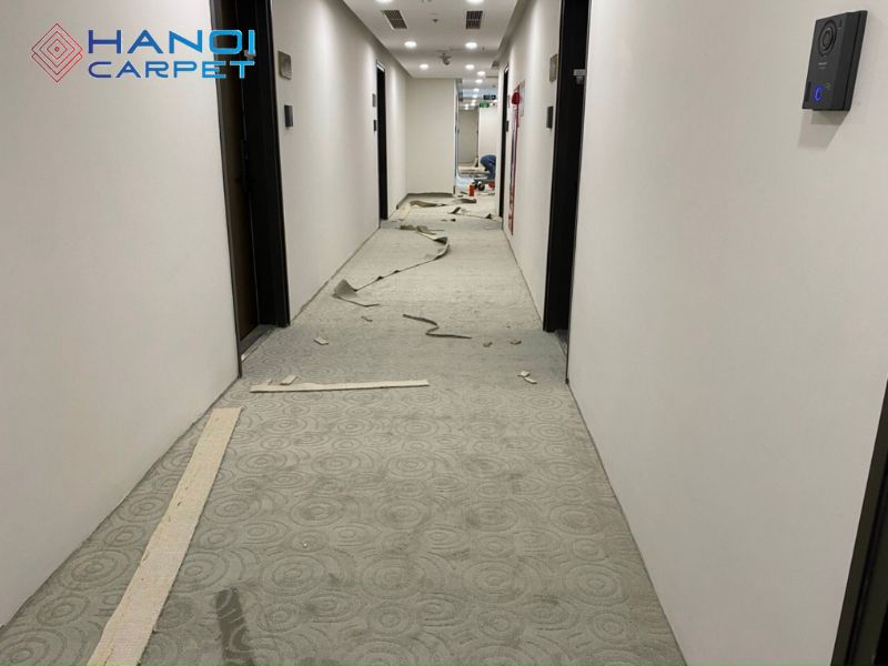 Sử dụng thảm Nylon In cho hành lang khách sạn