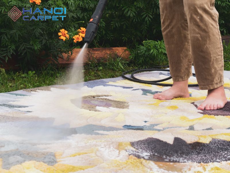 Lưu ý khi xử lý thảm bị ố