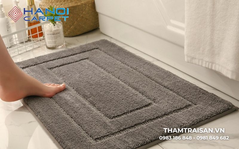 Bố trí thảm chùi tại các vị trí hợp lý