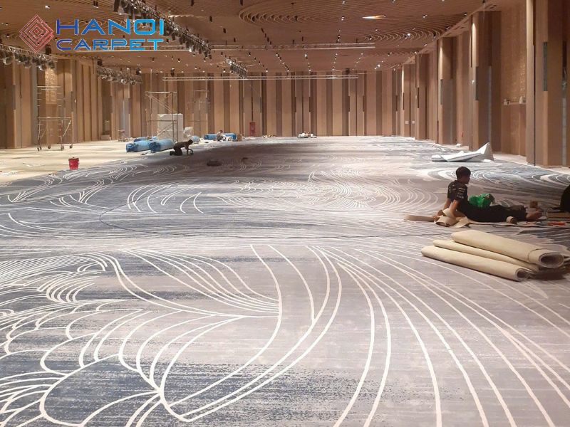 Thảm hoa văn trừu tượng, hiện đại
