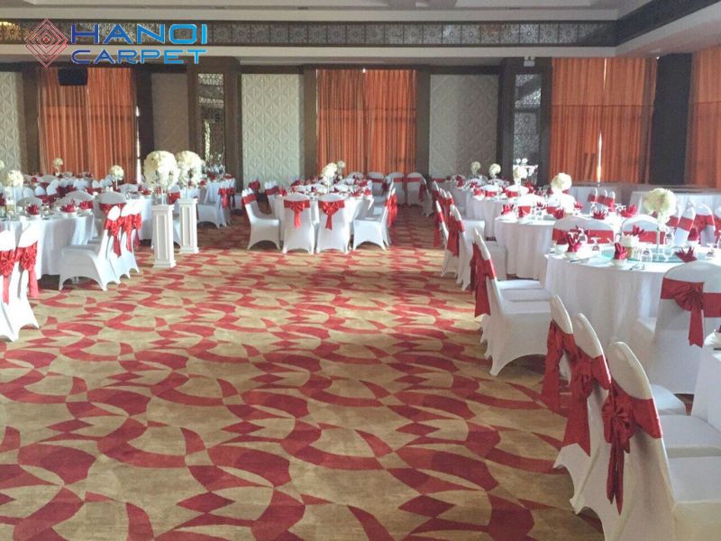 Mẫu thảm cuộn hoa văn ấn tượng