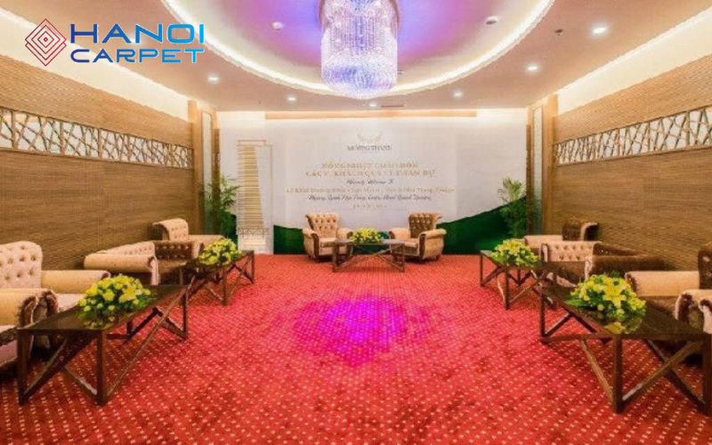 Thảm họa tiết nhỏ cho hội nghị
