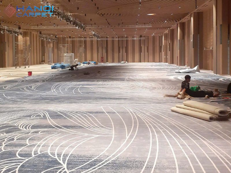 Tính năng thẩm mỹ và phong cách của thảm Axminster