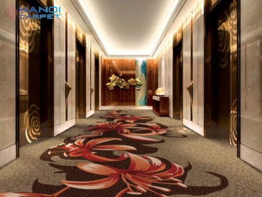 Lý do thảm Axminster được dùng cho khách sạn 5 sao