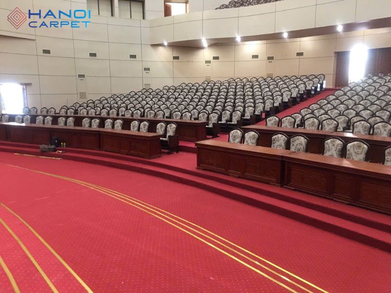 Cách lựa chọn thảm đỏ hội trường phù hợp cho sự kiện