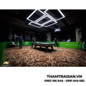 Hình ảnh thi công thảm cuộn Diamond 18