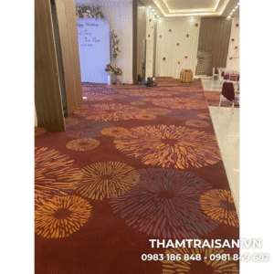 Hình ảnh thực tế thi công thảm cuộn Diamond 17