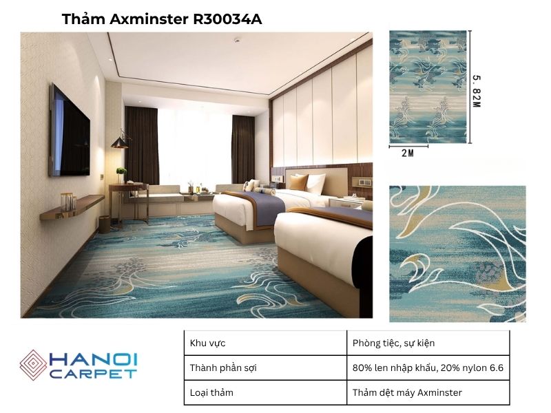 Ảnh mẫu thiết kế thảm Axminster R30034A