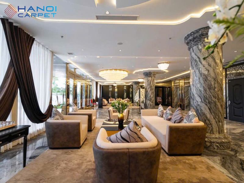 Thảm trải sàn cho nhà hàng và khách sạn cao cấp