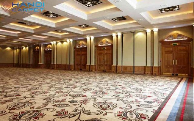 chọn màu thảm khách sạn