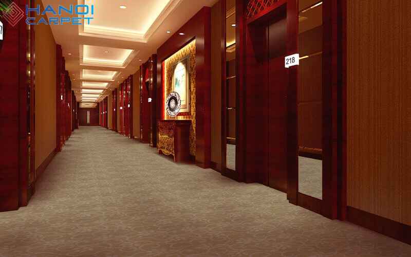 Tư vấn chọn màu thảm khách sạn cho từng khu vực cụ thể