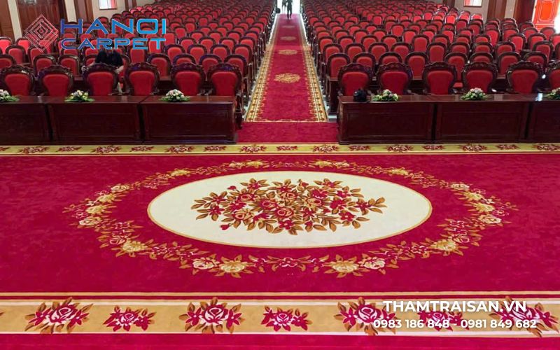 Các loại thảm sân khấu phổ biến hiện nay