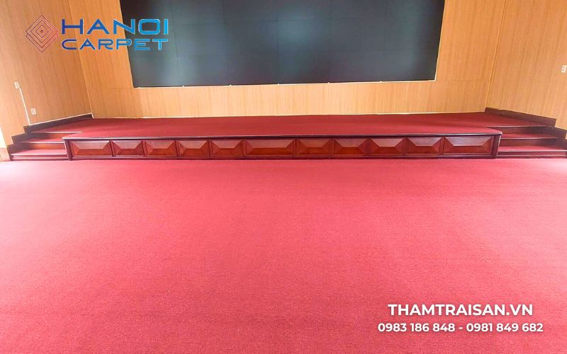 Các loại thảm sân khấu phổ biến hiện nay