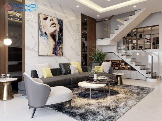 Bí quyết chọn thảm phù hợp với ghế sofa phòng khách