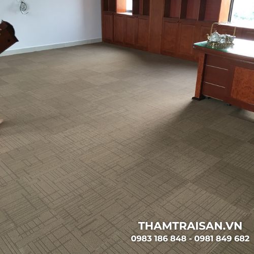Hình ảnh thực tế thi công thảm Reconnect