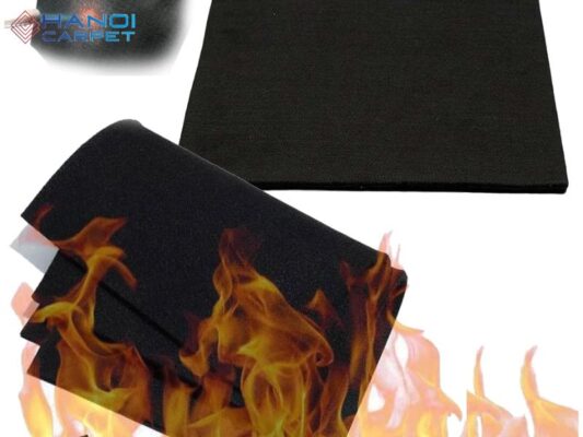 Lựa chọn thảm lót sàn chống cháy cho văn phòng và nhà ở