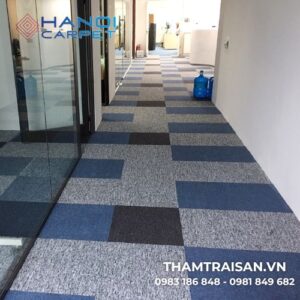 Thảm QBA tấm 1 màu