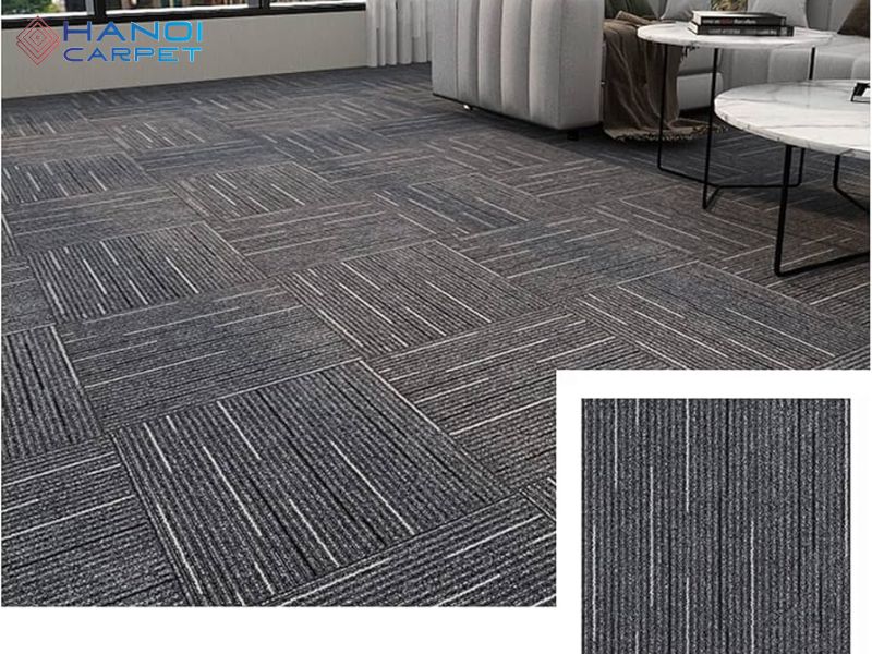 Thảm tấm phổ biến theo chất liệu và màu sắc