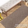 thảm chùi chân chống trượt TCC01 màu nâu be