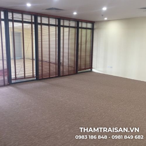 Lưu ý khi thi công Thảm cuộn hoa văn Crest (Dubai khổ 3.66)