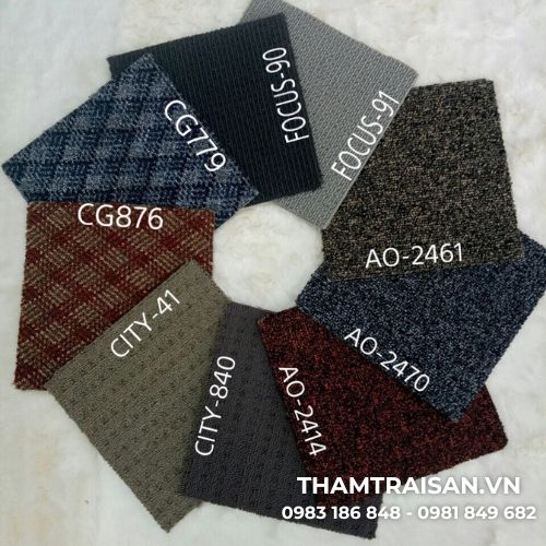 Ứng dụng của thảm cuộn hoa văn CG