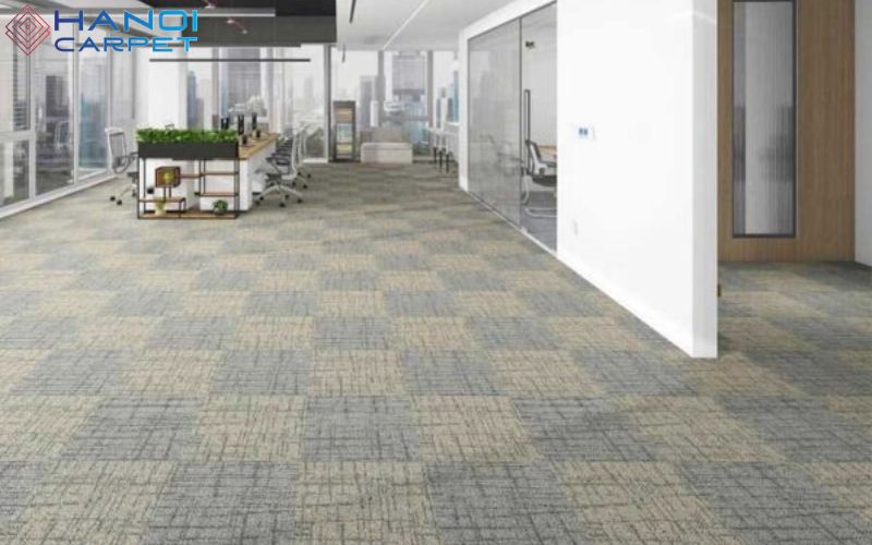 Vì sao nên chọn thảm tấm văn phòng 50x50?
