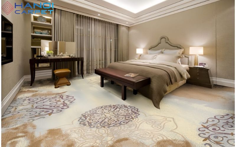 Thảm trải sàn phòng ngủ – xu hướng nội thất hiện đại