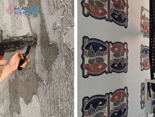 Chuẩn bị khung dệt & dụng cụ