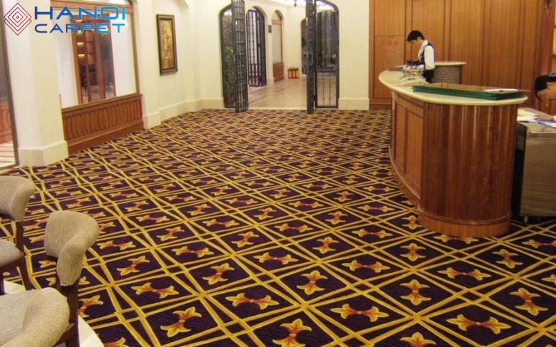 Gợi ý màu sắc thảm nổi bật cho không gian đón tiếp