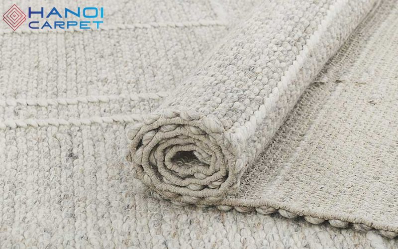 Chất liệu phổ biến trong thảm dệt thủ công