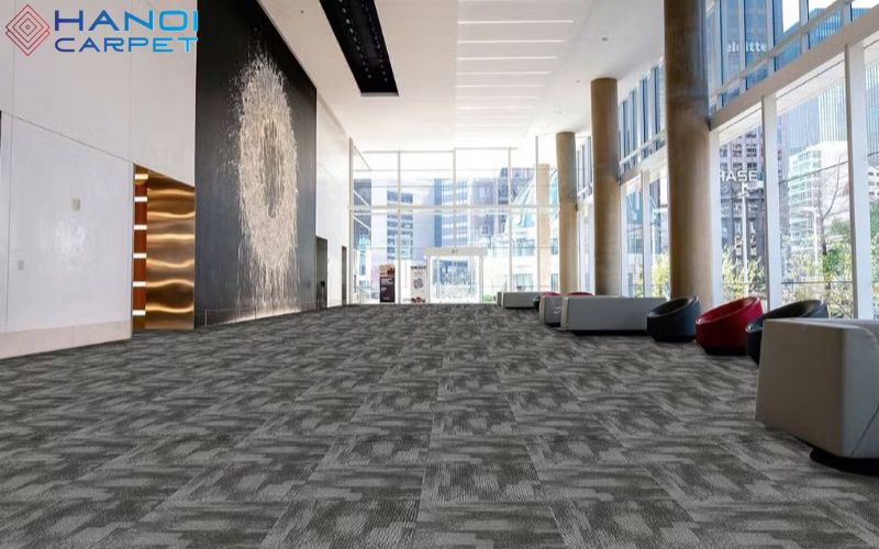 Chuẩn bị trước khi lắp đặt thảm trải sảnh