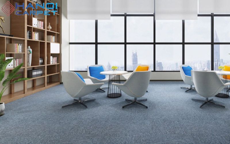 thảm văn phòng phù hợp với không gian