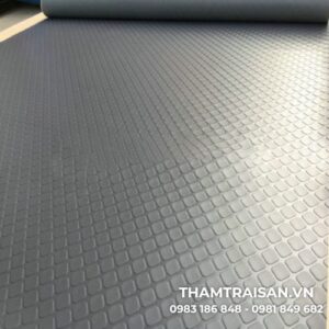 Cấu tạo của thảm nhựa nút vuông
