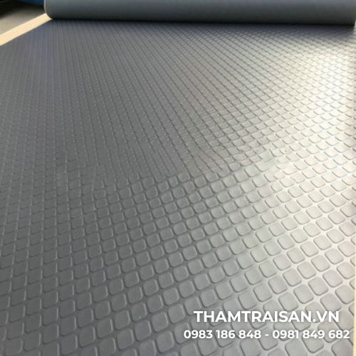 Cấu tạo của thảm nhựa nút vuông