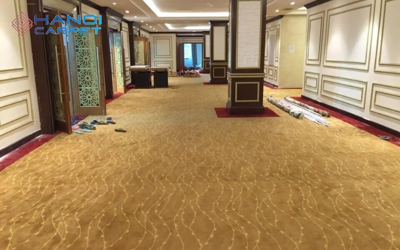 Thời gian vệ sinh thảm trải sảnh