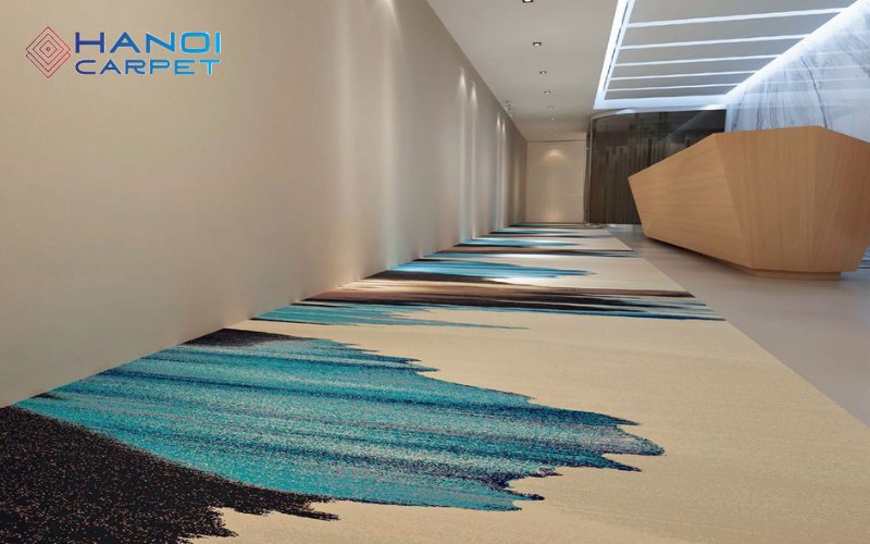 Ứng dụng thực tế thảm Axminster 