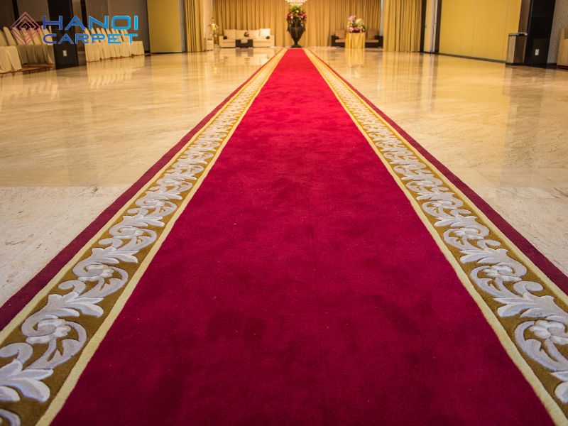 Thảm khánh tiết hoa văn sang trọng