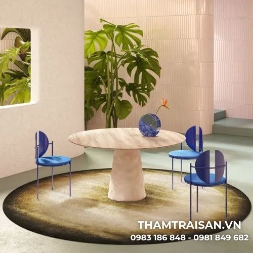 Hình ảnh thảm dệt tay TTC-003