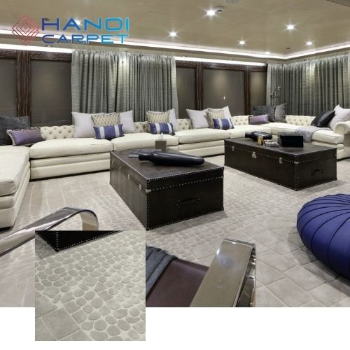 Thảm dệt tay phong cách hiện đại TTC-001