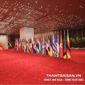 Thảm khánh tiết hội nghị toàn cầu