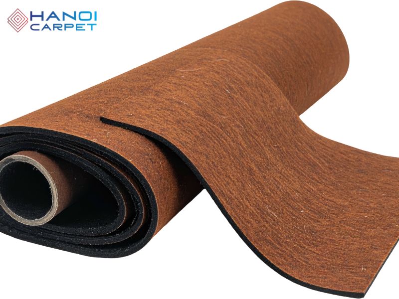 Thảm nỉ cuộn giá hợp lý, màu sắc đa dạng