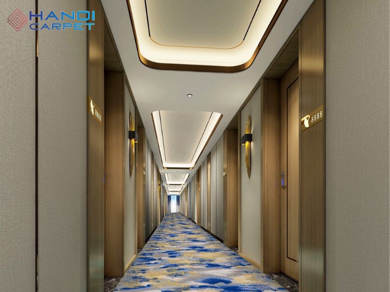 Thảm len cao cấp trong khách sạn