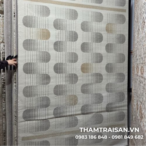 Ảnh thật thảm trang trí H3493C