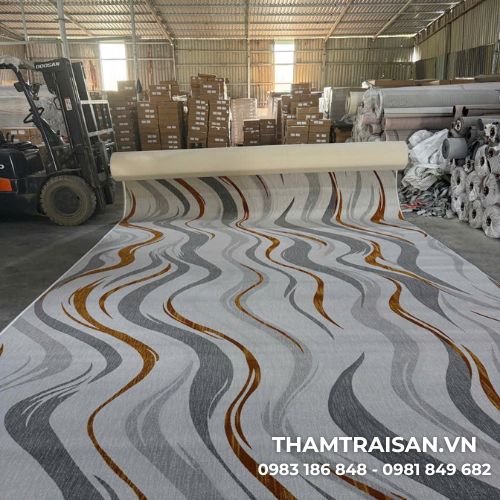 Ảnh thực tế thảm hoa văn cao cấp HVCA-2502