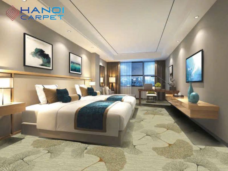 Thảm thiết kế phù hợp với không gian